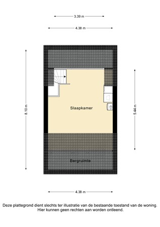 Plattegrond - Troereberg 23, 6374 MB Landgraaf - Troereberg 23 Landgraaf - Zolder 2D.jpg